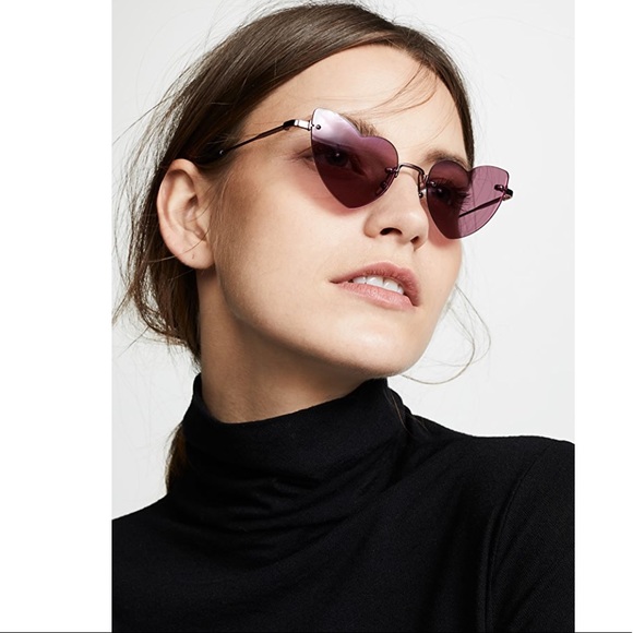 Saint Laurent Heart Sunglasses, New 250 - Picture 1 of 12